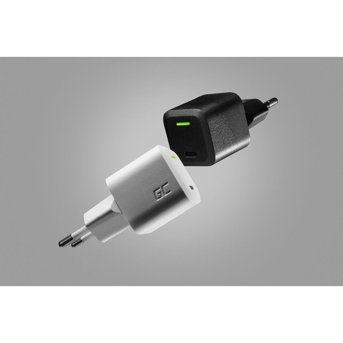 USB Kabelis Green Cell CHARGC06 Melns (1 gb.)